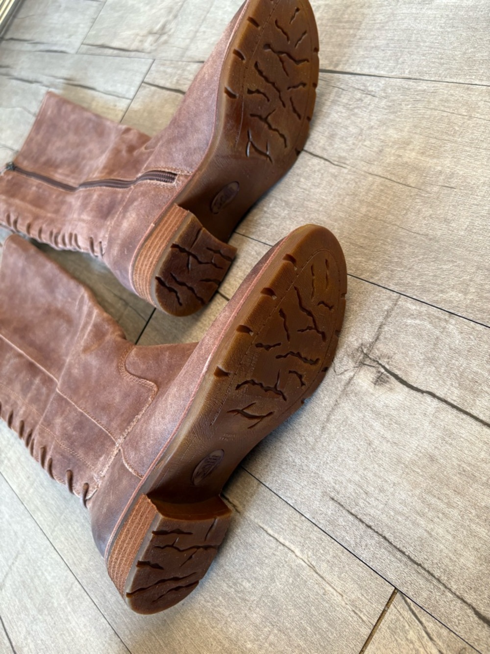 Women’s Sofft Tall Sharnell II Lace-Back Boots in Brown - Picture 2 of 8